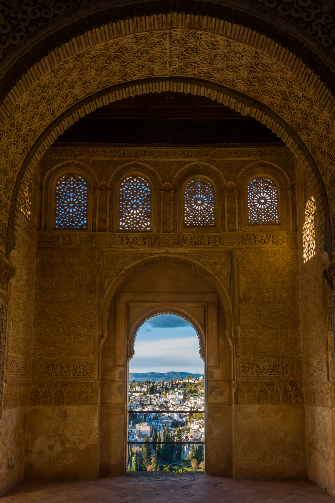 8. Grenade vue depuis l'Alhambra, Espagne